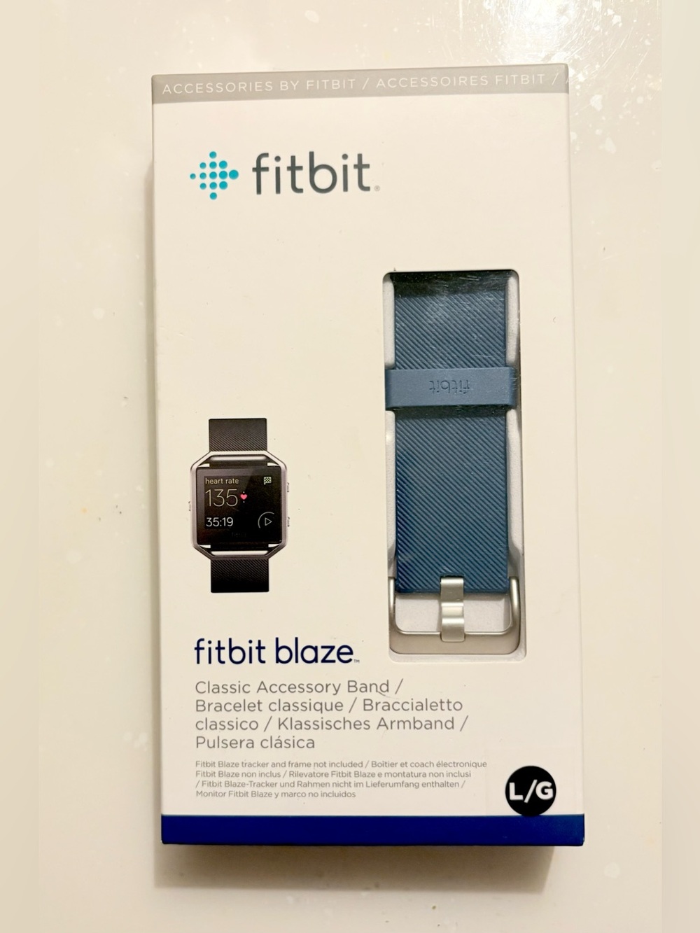 fitbit Blaze Classic Accessory Replacement Band – Blue
